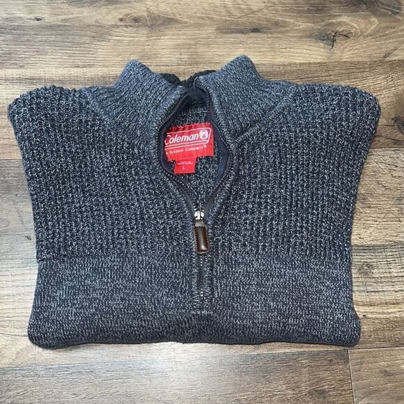 Coleman 1/4 zip sweater size large - Picture 4 of 4